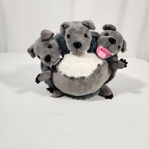 Squishable Cerberus Plush Three Headed Dog 9" Stuffed Animal Harry Potter